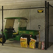 Commercial Interior Chain Link Caging