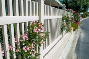 Vinyl Fencing on Older home