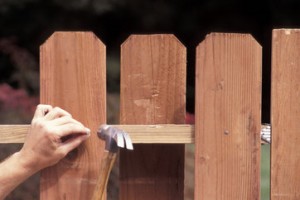 wood fence